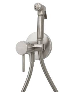 Гигиенический душ со смесителем Mariani Next B16185NXW, нержавеющая сталь
