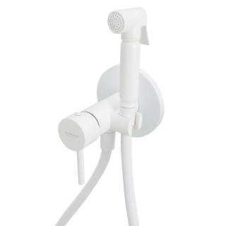 Гигиенический душ со смесителем Mariani Next B37185NXW, белый матовый