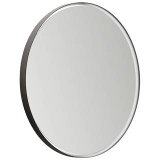 Зеркало 90 см с подсветкой Onsen 20-LD-R90-NE, черный матовый