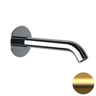 Излив настенный 19 см Daniel Tokyo TK4704BLDP, золото брашированное