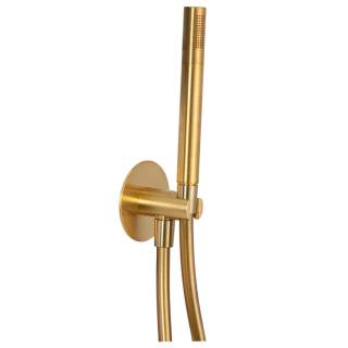Комплект для душа Remer 337XC317MCBG, золото брашированное