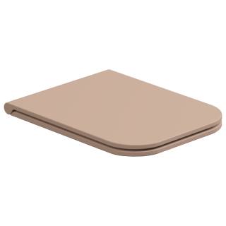 Крышка с сиденьем для подвесного унитаза с микролифтом GSG Ceramic Design Brio BRCOPRSLTICR032, Cipria Matt