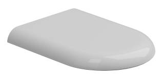 Крышка с сиденьем для подвесного унитаза с микролифтом GSG Ceramic Design Petra PECOPRTICR000, белый глянцевый