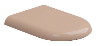 Крышка с сиденьем для подвесного унитаза с микролифтом GSG Ceramic Design Petra PECOPRTICR039, Rosa Glossy