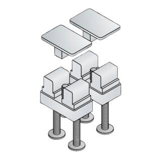Переходная пластина для 987.000.0 OMP Tea 987.001.0.3, золото брашированное