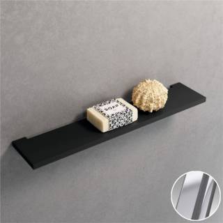 Полка 30 см Novellini Frame R90AKFME30-B, цвет Silver