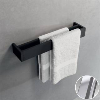 Полотенцедержатель двойной 45 см Novellini Frame R90AKFPS0245-B, цвет Silver