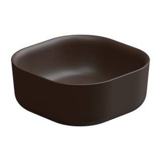 Раковина накладная 42 см GSG Ceramic Design Hit! HILAVQU42035, Cacao Matt