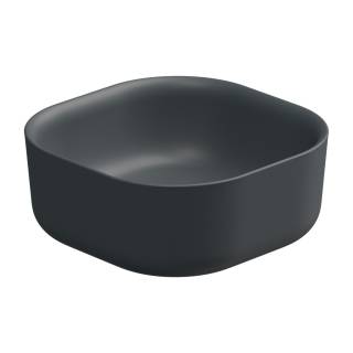 Раковина накладная 42 см GSG Ceramic Design Hit! HILAVQU42028, Ebano Matt