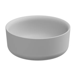 Раковина накладная 42 см GSG Ceramic Design Hit! HILAVRO42001, белый матовый