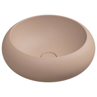 Раковина накладная 42 см GSG Ceramic Design Petra PELAV42032, Cipria Matt