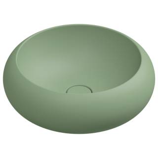 Раковина накладная 42 см GSG Ceramic Design Petra PELAV42031, Salvia Matt