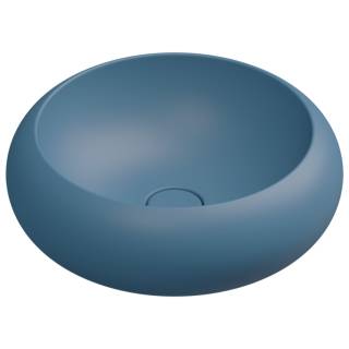 Раковина накладная 42 см GSG Ceramic Design Petra PELAV42027, Denim Matt