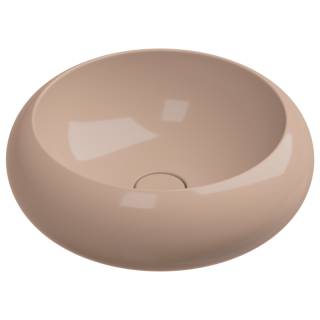 Раковина накладная 42 см GSG Ceramic Design Petra PELAV42039, Rosa Glossy