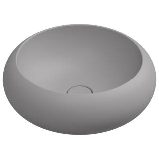 Раковина накладная 42 см GSG Ceramic Design Petra PELAV42038, Fumo Matt