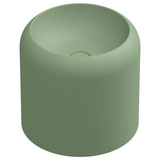 Раковина накладная 42 см GSG Ceramic Design Petra PELAVSECOLFS031, Salvia Matt