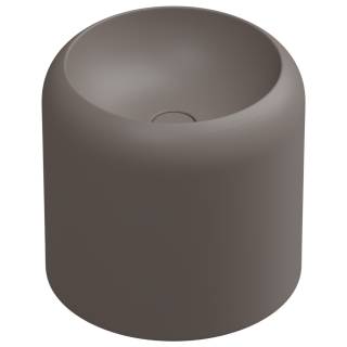 Раковина накладная 42 см GSG Ceramic Design Petra PELAVSECOLFS029, Tortora Matt