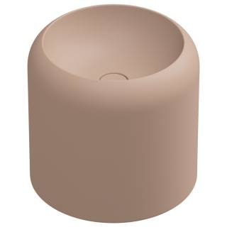 Раковина накладная 42 см GSG Ceramic Design Petra PELAVSECOLFS032, Cipria Matt