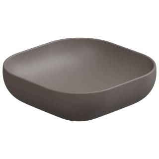 Раковина накладная 45 см GSG Ceramic Design Easy EALAVQU45029, Tortora Matt