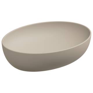 Раковина накладная 55x42 см GSG Ceramic Design Easy EALAVOV55034, Sabbia Matt