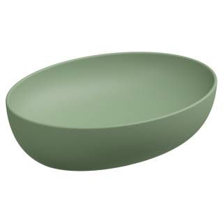 Раковина накладная 55x42 см GSG Ceramic Design Easy EALAVOV55031, Salvia Matt