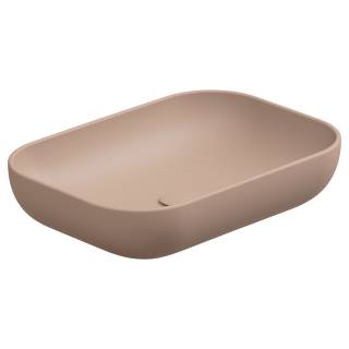 Раковина накладная 60x42 см GSG Ceramic Design Easy EALAVRE60032, Cipria Matt