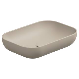 Раковина накладная 60x42 см GSG Ceramic Design Easy EALAVRE60034, Sabbia Matt