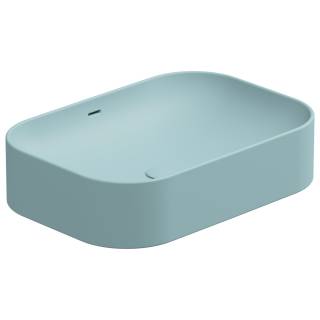 Раковина накладная 60x42 см GSG Ceramic Design Easy EALAVTP60037, Ice Matt