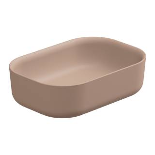 Раковина накладная 60x42 см GSG Ceramic Design Hit! HILAVRE60032, Cipria Matt