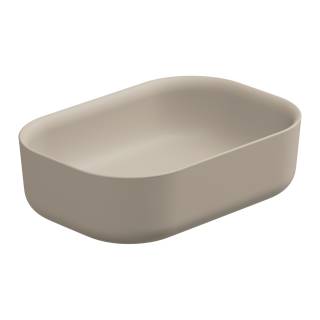 Раковина накладная 60x42 см GSG Ceramic Design Hit! HILAVRE60034, Sabbia Matt