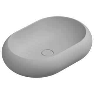 Раковина накладная 60x42 см GSG Ceramic Design Petra PELAV60033, Perla Matt