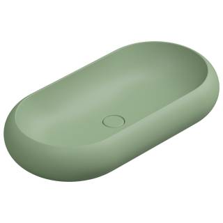 Раковина накладная 80x42 см GSG Ceramic Design Petra PELAV80031, Salvia Matt