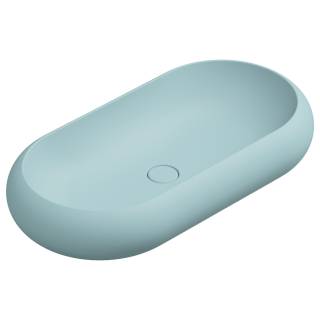 Раковина накладная 80x42 см GSG Ceramic Design Petra PELAV80037, Ice Matt