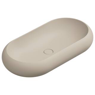 Раковина накладная 80x42 см GSG Ceramic Design Petra PELAV80034, Sabbia Matt