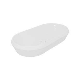 Раковина накладная 80х42 см GSG Ceramic Design Cruise CRLAVOV80000, белый глянцевый