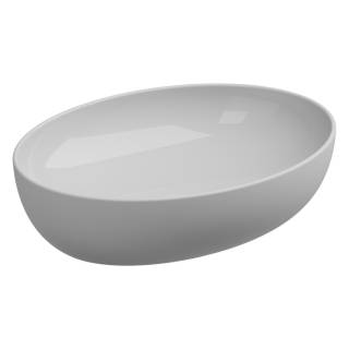 Раковина накладная биколор 55x42 см GSG Ceramic Design Easy EALAVOV55BI000/001, White/White Matt