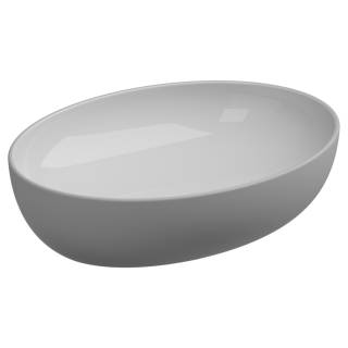 Раковина накладная биколор 55x42 см GSG Ceramic Design Easy EALAVOV55BI000/033, White/Perla Matt