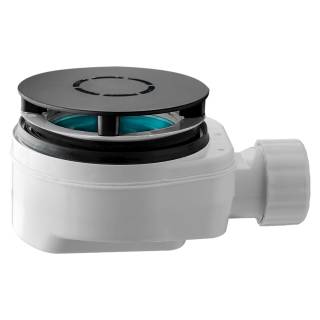 Сифон для душевого поддона OMP Tea Aloha 6261.086.6.X, черный матовый