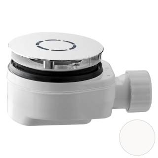 Сифон для душевого поддона OMP Tea Aloha 6261.086.6.XD, белый матовый