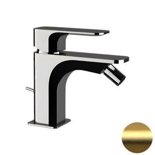 Смеситель для биде Daniel Tiara TA604DP, золото брашированное