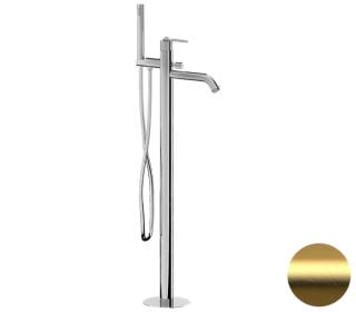 Смеситель для ванны Daniel Brooklyn BY678DP, золото брашированное