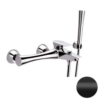 Смеситель для ванны Daniel Diva DV61015, чёрный матовый