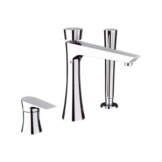 Смеситель для ванны Daniel Diva DV691CR