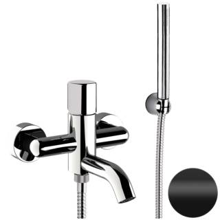 Смеситель для ванны Daniel Trilogy TG61015, чёрный матовый