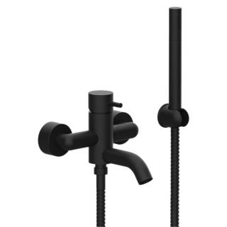 Смеситель для ванны Daniel Tokyo TK61015, чёрный матовый