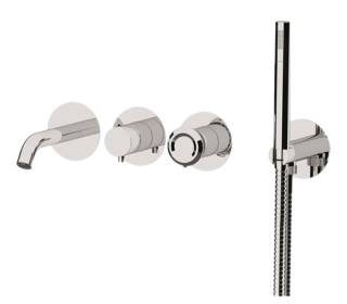 Смеситель для ванны Remer Element ET53D2PWB