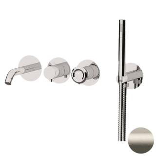 Смеситель для ванны Remer Element ET53D2PWBXV, сталь