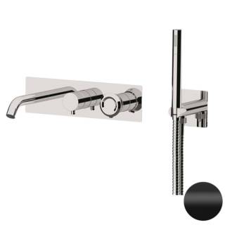 Смеситель для ванны Remer Element ET53D2WBNO, черный матовый