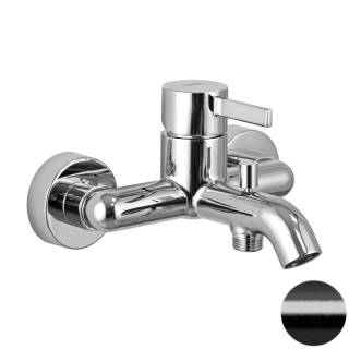 Смеситель для ванны Remer Metrica MC05CFP, черный брашированный хром