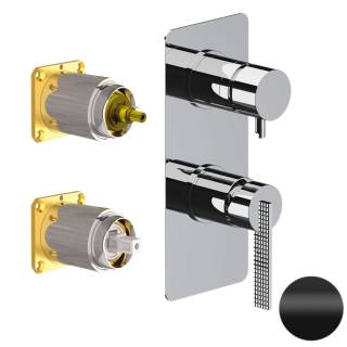 Смеситель для душа Daniel Club ANC612D2KB15, черный матовый